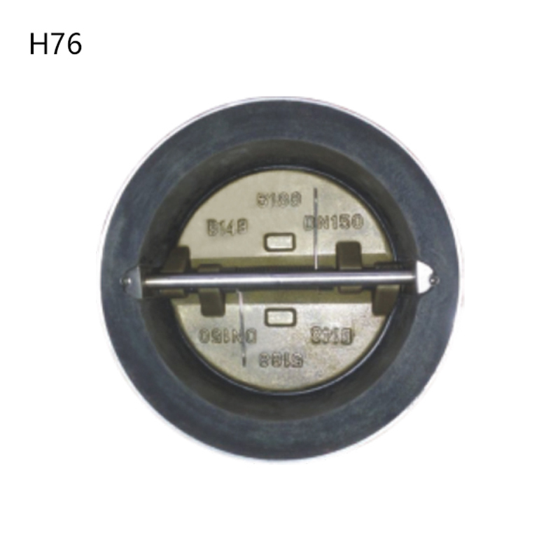 H76全襯內(nèi)置雙瓣對夾旋啟式止回閥